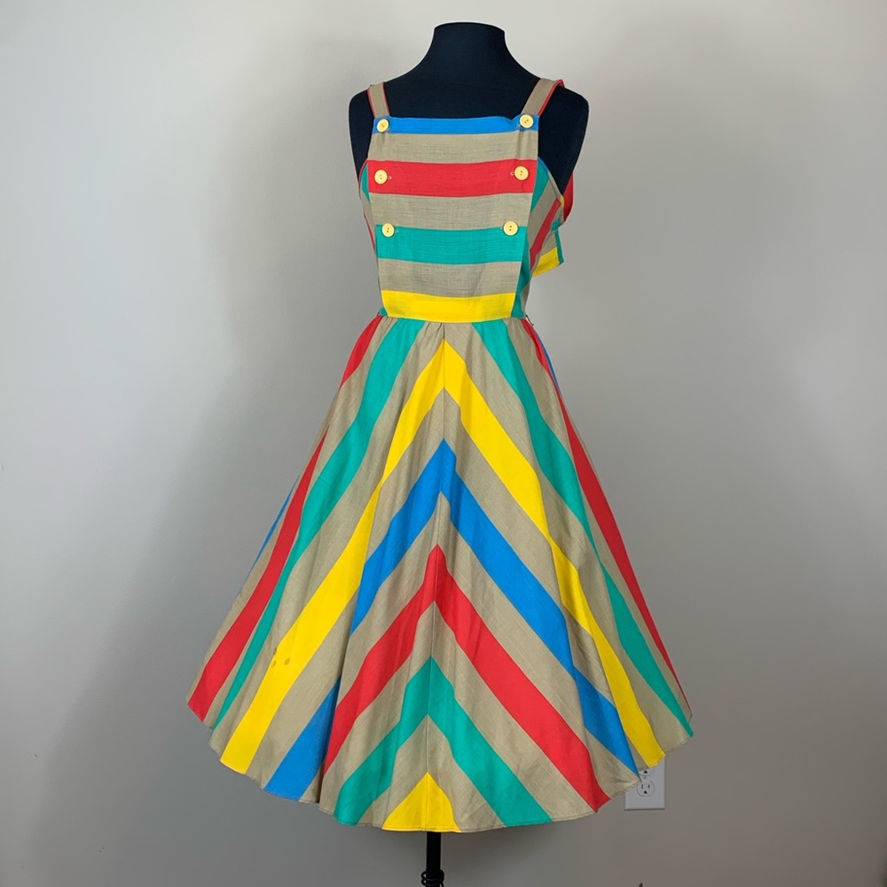 Vintage Rainbow Dress